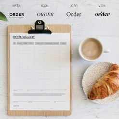 DesignAglow High School Seniors Essential Order Forms