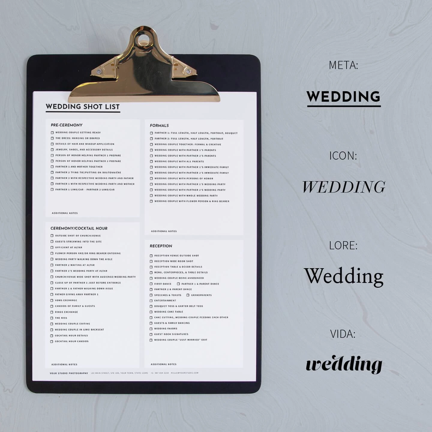 DesignAglow Essential Wedding Contract & Forms 8 DesignAglow Essential Wedding Contract & Forms