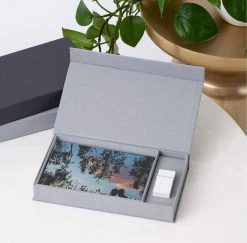 Paper Shop USB Drives & Boxes Keepsake Print & USB Gift Boxes