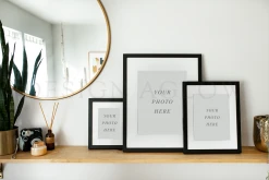 DesignAglow Multiple Frames Mockup (029) Frame Sales Tools