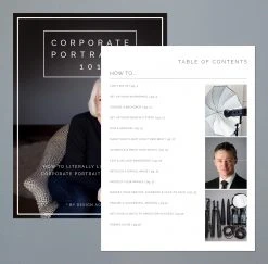 DesignAglow Corporate Portraits 101: A Complete Business Headshot Kit Business Courses & Resources
