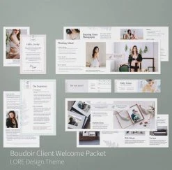 DesignAglow Boudoir Client Welcome Packet