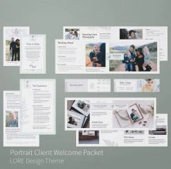 DesignAglow LORE Client Welcome Packet Romantic & Dreamy