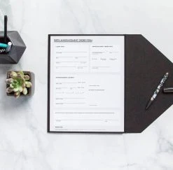 DesignAglow Birth Announcement Order Form