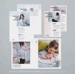 DesignAglow META Price Menu Suite Light & Airy