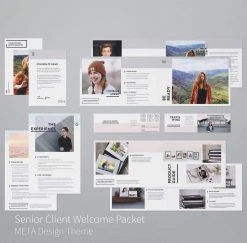 DesignAglow Senior Client Welcome Packet High School Seniors
