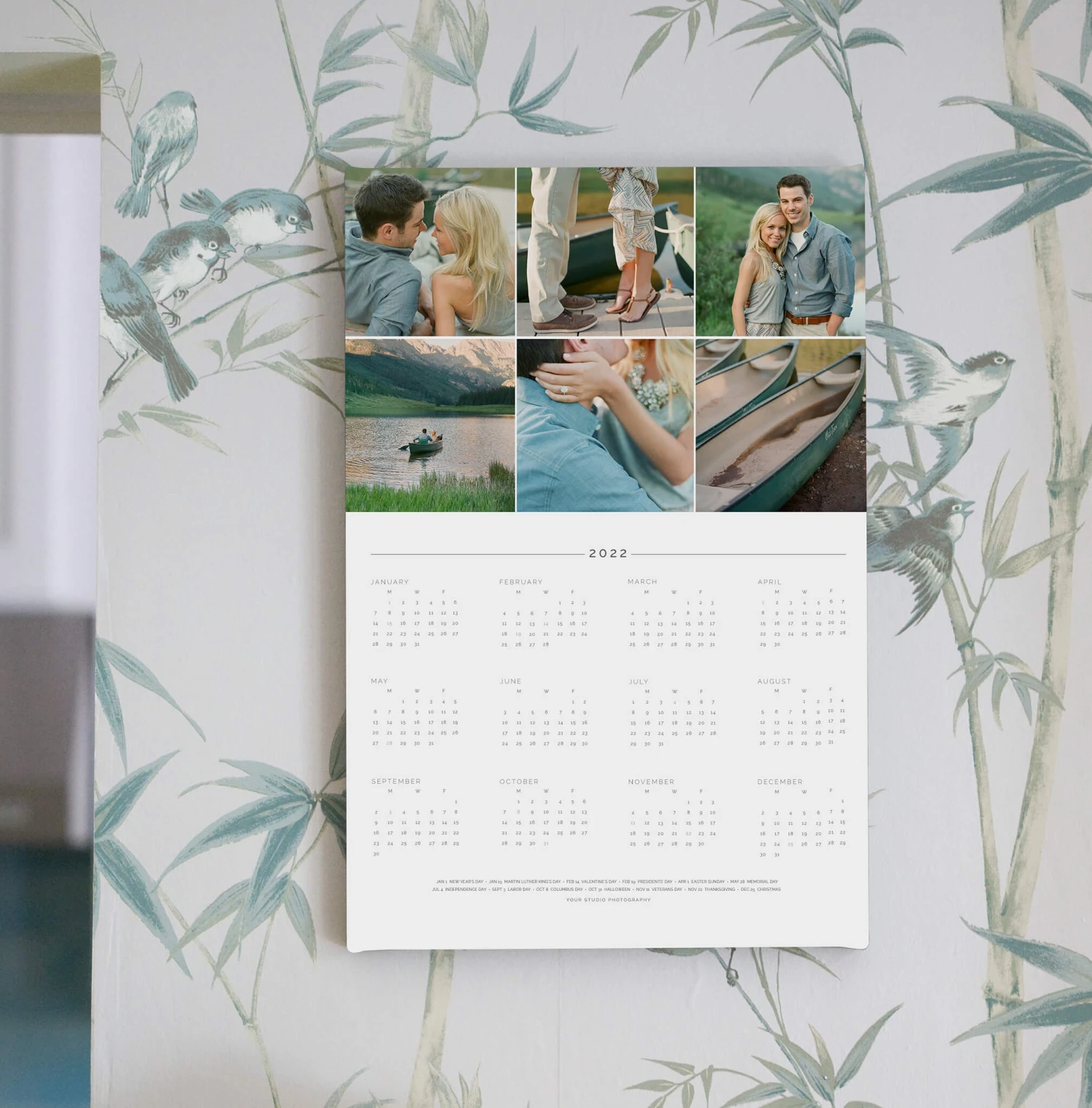 STYLE_1_SAMPLE-2022-essential-calendars.jpg DesignAglow Photo Calendars: The Essential Collection Collages & Calendars