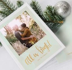 DesignAglow Holiday Cards: Artist's Brush Collection