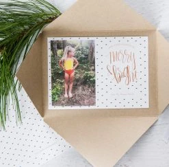 DesignAglow Holiday Cards: Artist's Brush Collection