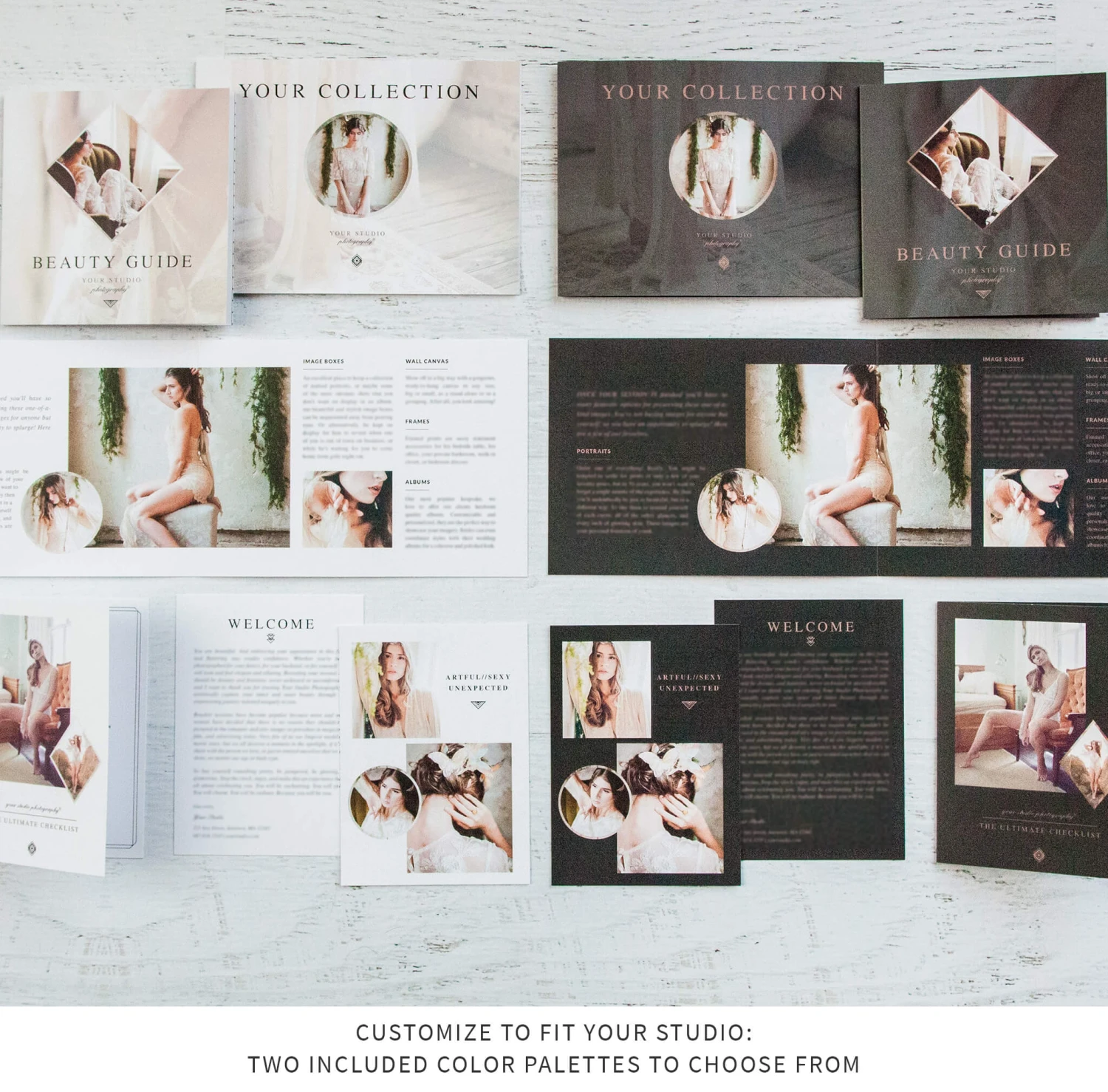 DesignAglow Boudoir Welcome Packet: Modern Romance Edition 7 DesignAglow Boudoir Welcome Packet: Modern Romance Edition