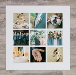 NW Framing Add-On Mat: 20x20 With (9) 5x5 Windows