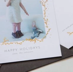 DesignAglow Holiday Cards: Gilded Greetings Collection