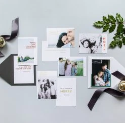DesignAglow Light & Airy META Holiday Cards