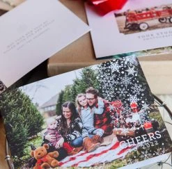 DesignAglow Holiday Cards: Let It Snow