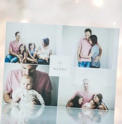 DesignAglow Holiday Cards: Modern Minimalist Collection Classic Theme