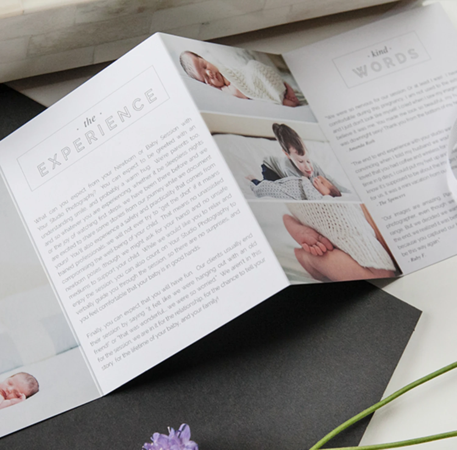 minimalist_newborn_welcome_packet_110314_05B.png DesignAglow Newborn Welcome Packet: Modern Minimalist Edition