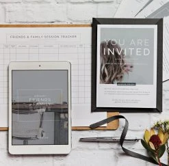 DesignAglow Friends And Family Photography Pricing Kit Portraits & Families