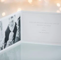 DesignAglow Holiday Cards: Modern Minimalist Collection Classic Theme