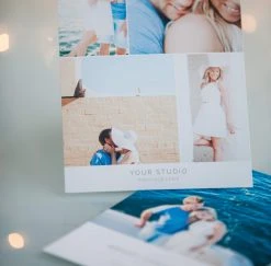 DesignAglow Holiday Cards: Modern Minimalist Collection Classic Theme