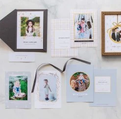 DesignAglow Holiday Cards: Gilded Greetings Collection