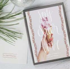 DesignAglow Holiday Cards: Artist's Brush Collection