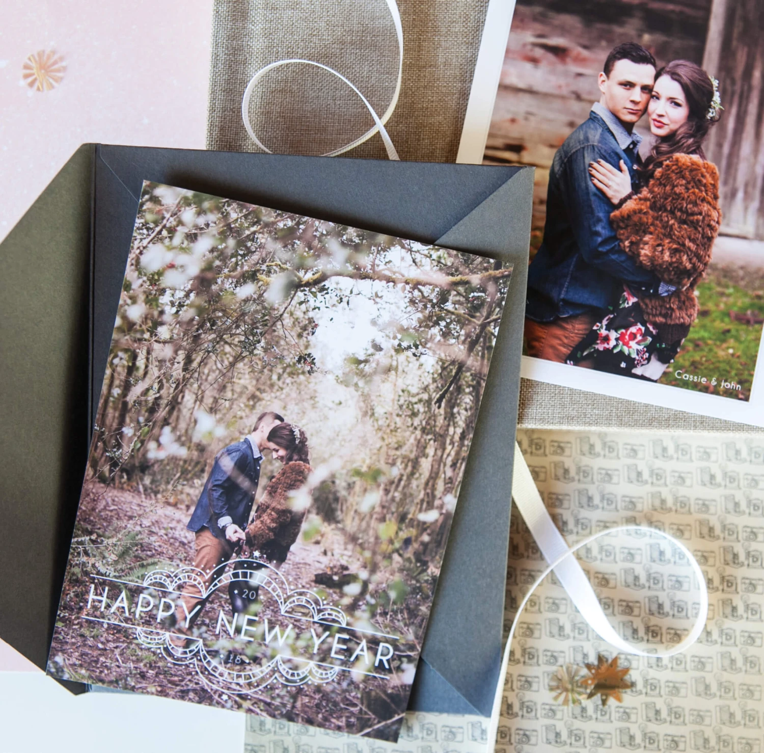 DesignAglow Holiday Cards New Year's Cards: Simply Elegant Collection 4 DesignAglow Holiday Cards New Year's Cards: Simply Elegant Collection