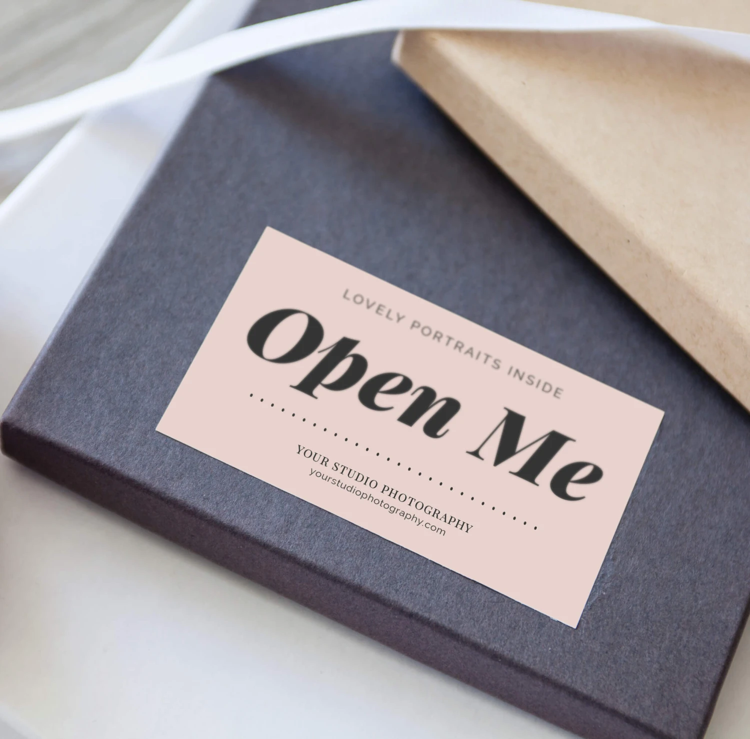 shopimages_packagingstickers.jpg DesignAglow Packaging Stickers: Studio Chic Studio Stationery