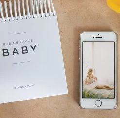 DesignAglow Inspire Me Cards: Baby Posing Guide
