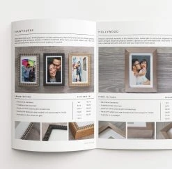 DesignAglow In-Person Sales Frame Shop Sales Catalog & Lookbook