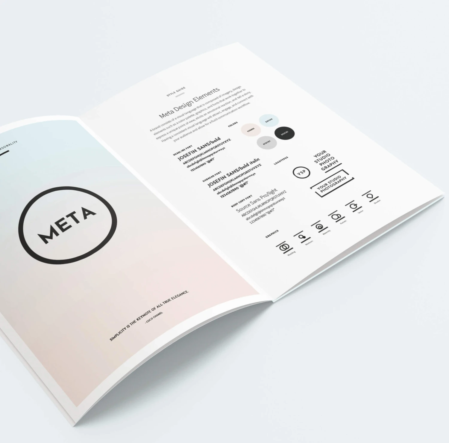 DesignAglow META Style Guide Light & Airy 3 DesignAglow META Style Guide Light & Airy