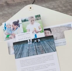 DesignAglow Portraits & Families Portrait Welcome Packet: Modern Minimalist Edition