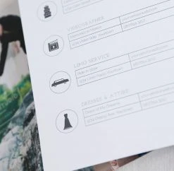 DesignAglow Wedding Welcome Packet: Modern Minimalist Edition Weddings & Engagements