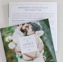 DesignAglow Wedding Welcome Packet: Modern Minimalist Edition Weddings & Engagements